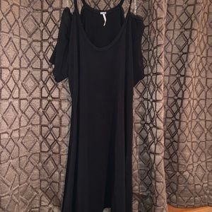Black Open Shoulder dress (short!)
